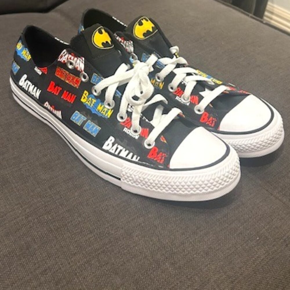 Converse Batman Chuck Taylor 80th Anniversary-All-Star Oxford- Size 11